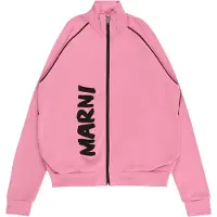 MARNI Cardigan - Rosa m. Svart - - 12 år (152) - Cardigan