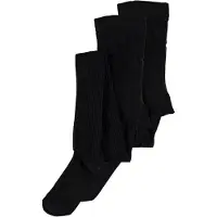 Name it Strømpebukser - Noos - Rib - NknPantyhose - 2-pack - Sva - - 3-4 år (98-104) - Strømpebukser