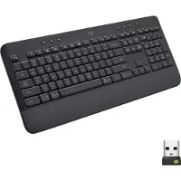 Logitech Signature K650 trådløst tastatur Bluetooth LE QWERTY, Nordisk grafitt