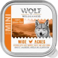 Wolf of Wilderness Adult - Single Protein 6 x 150 g skåler - Great Desert - kalkun