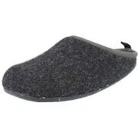 Camper for man. 18811-033 Dark grey Wabi slippers (40), Fabric, Flat, None, Homewear