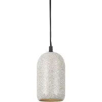 Orion Vegglampe Madis med glasskule, messing matt