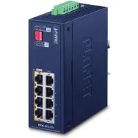 Planet IPOE-470-12V Industrial 4-port Gigabit 802.3bt PoE++ Injector Hub