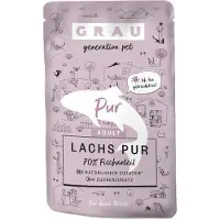 Grau Gourmet biter 16 x 125 g - Laks Pure