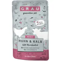 Grau Gourmet biter 16 x 125 g - Kylling og kalvekjøtt