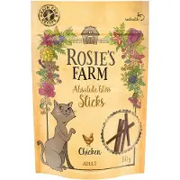 Rosie's Farm Snack "Sticks" Kylling - 5 x 50 g