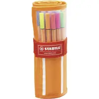 Stabilo Blyantmappe 30 Point 88 Fineliner Tusjer