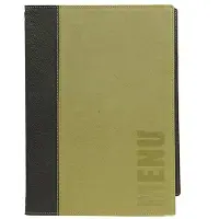 Securit MC-TRA4-GR, A4, Lær, PU plastikk, Plastikk, Grønn, Matt, Lakk, Plastikk, Avrundede hjørner