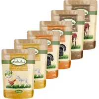 Lukullus Økonomipakke: porsjonsposer 48 x 300 g - Mix: Naturkost & Naturkost "Mediterran"