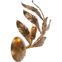 QAZQA Vegglampe i vintage-stil antikk gull - Linden