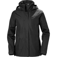 Helly Hansen Aden Regnjakke, Dame, Black
