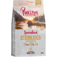 Purizon Sterilised Adult kylling og fisk - kornfri - 2,5 kg