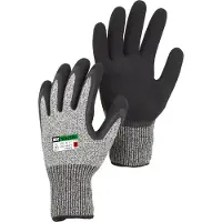 SmartaSaker Sandy Latex Cut Glove - Black - 10