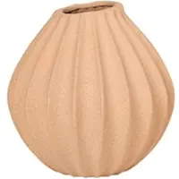 Fyrklövern Broste Copenhagen Wide vase 25 x 25 cm, Indian Tan