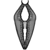 Obsessive 830-TED-1 L/XL, Kroppsdrakt, Sort, Polyamid, L/XL, Monokromatisk