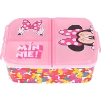 Licens Minnie Mouse matboks - matpakke for barn med 3 rom