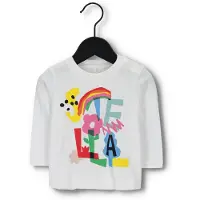 Stella McCartney Kids Genser - Hvit m. Trykk - - 6 md - Genser