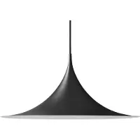 Gubi hengelampe Semi, Ø 90 cm, svart