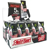 Nutrisport Stimulred Enershot Energidrikkboks Nøytral Smak 20 Enheter