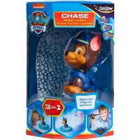 Paw Patrol Chase GoGlow Magic Bedside Night Light, Torch & Projector