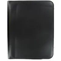 Adlibris Metropol A4 konferensmappe med glidelås Sort Filofax