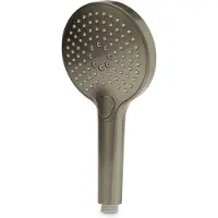 BLUE LABEL Håndbruser med rub clean funktion og 3 strålefunktioner - børstet nikkel