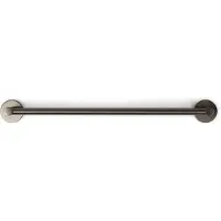 BLUE LABEL Csslr Plus enkelt håndklædestang i længde 60 cm - gun metal