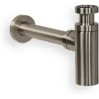 BLUE LABEL 1 1/4 designvandlås børstet nikkel