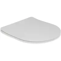 BLUE LABEL Toiletsæde med Soft Close og Quick Release funktion - hvid