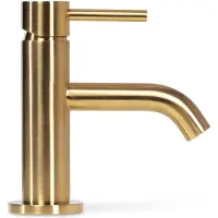 BLUE LABEL Servantehane armatur - børstet guld