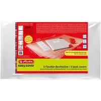 Herlitz 50014750, Gjennomsiktig, Polypropylen (PP), Gutt/Jente, 340 mm, 584 mm, 5 stykker