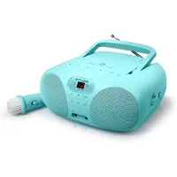 Muse | Bærbar Sing-A-Long Radio CD-spiller | MD-203 KB | AUX-inngang | CD-spiller | FM-radio