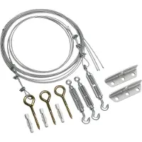 Vogel's Professional PUA 9504 - Komponenter til montering (stangstabiliseringssæt) - for flatt panel - loftsmonterbar - for Professional PUC 2508, PUC 2515, PUC 2530