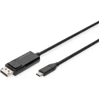 Digitus Ak-300334-020-s Displayport Til Usb-c-kabel 2 M
