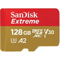 SanDisk Minnekort Extreme microSDXC - 128 GB