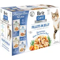 Brit Fileter I Gelé Med Smak Av Våtfôr For Katt 85g