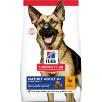 Hill's Pet Nutrition Økonomipakke: 2 x storsekker Hill's Canine - Mature Adult 6+ Large med kylling (2 x 14 kg)