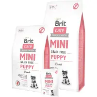 Brit Care Mini Kornfri Valpefôr Med Lam 2kg