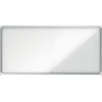 Nobo Premium Plus 27xa4 Ark Magnetisk Hvit Overflate Innendørs Display Med Skyvedør
