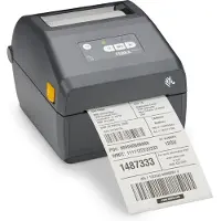 Zebra ZD421t - Etikettskriver - termotransfer - Rull (11,2 cm) - 203 dpi - inntil 152 mm/sek - USB 2.0, USB-vert, Bluetooth 4.1, Wi-Fi(ac) - grå