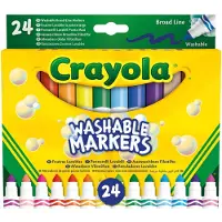 Crayola Vaskbare Tusjer 24 Enheter