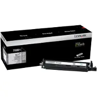 Lexmark 700D1 Developer Svart