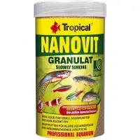 Tropical Nanovit Granulat, basisfôr for småfisk, 100 ml