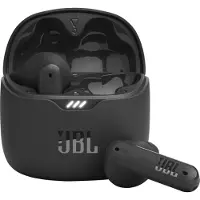JBL TUNE Flex - True wireless-hodetelefoner med mikrofon - ørepropp - Bluetooth - aktiv støydemping - svart