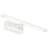 QAZQA Vegglampe hvit 41,5 cm inkl. LED IP44 - Jerre