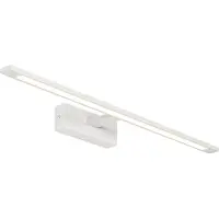 QAZQA Vegglampe hvit 62 cm inkl. LED IP44 - Jerre