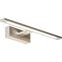 QAZQA Vegglampe i stål 41,5 cm inkl. LED IP44 - Jerre