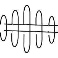 AYTM veggkrok Moveo, bredde 51 cm, svart, stål