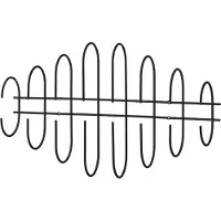 AYTM veggkrok Moveo, bredde 85 cm, svart, stål