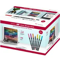 Tombow Marker ABT Dual Brush Pen med 108 stk. i desktop display